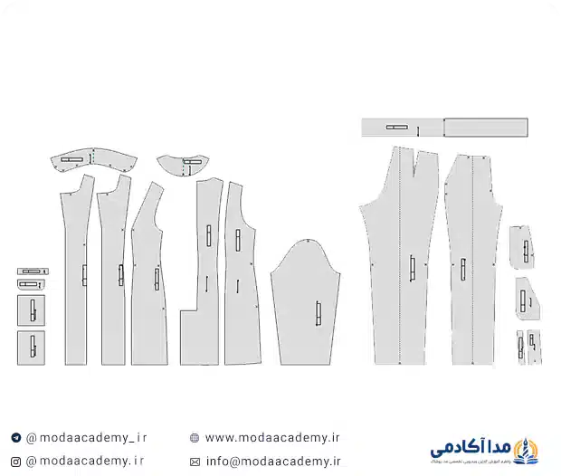 الگوی-آماده-مانتو-و-شلوار-اداری-مدا-آکادمی